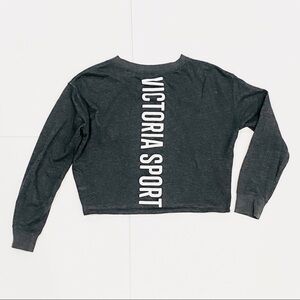 Victoria Secret Sport (VSX) Cropped Crewneck Sweatshirt